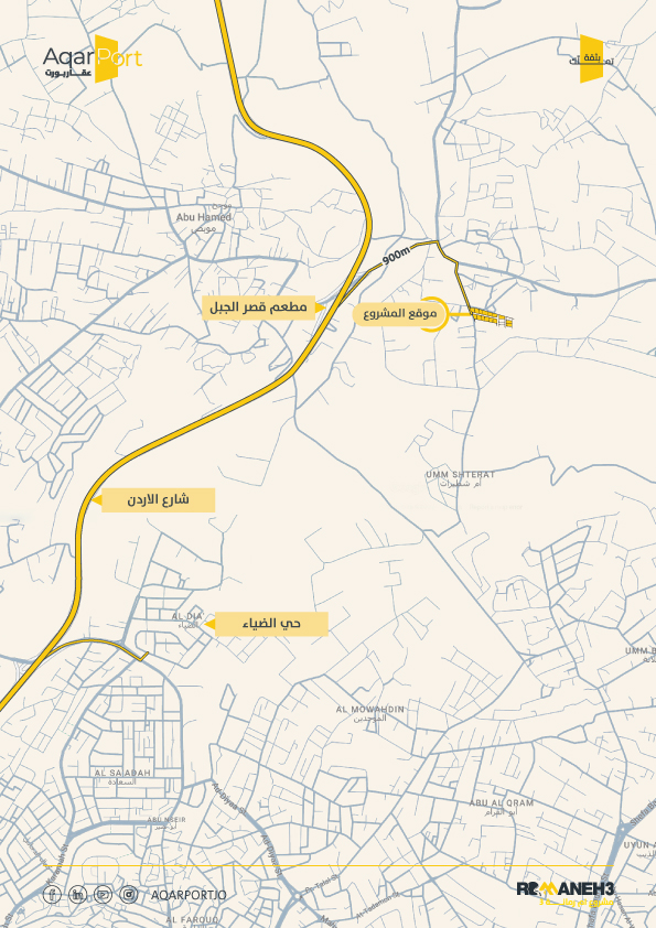 ام رمانة 3 خريطة